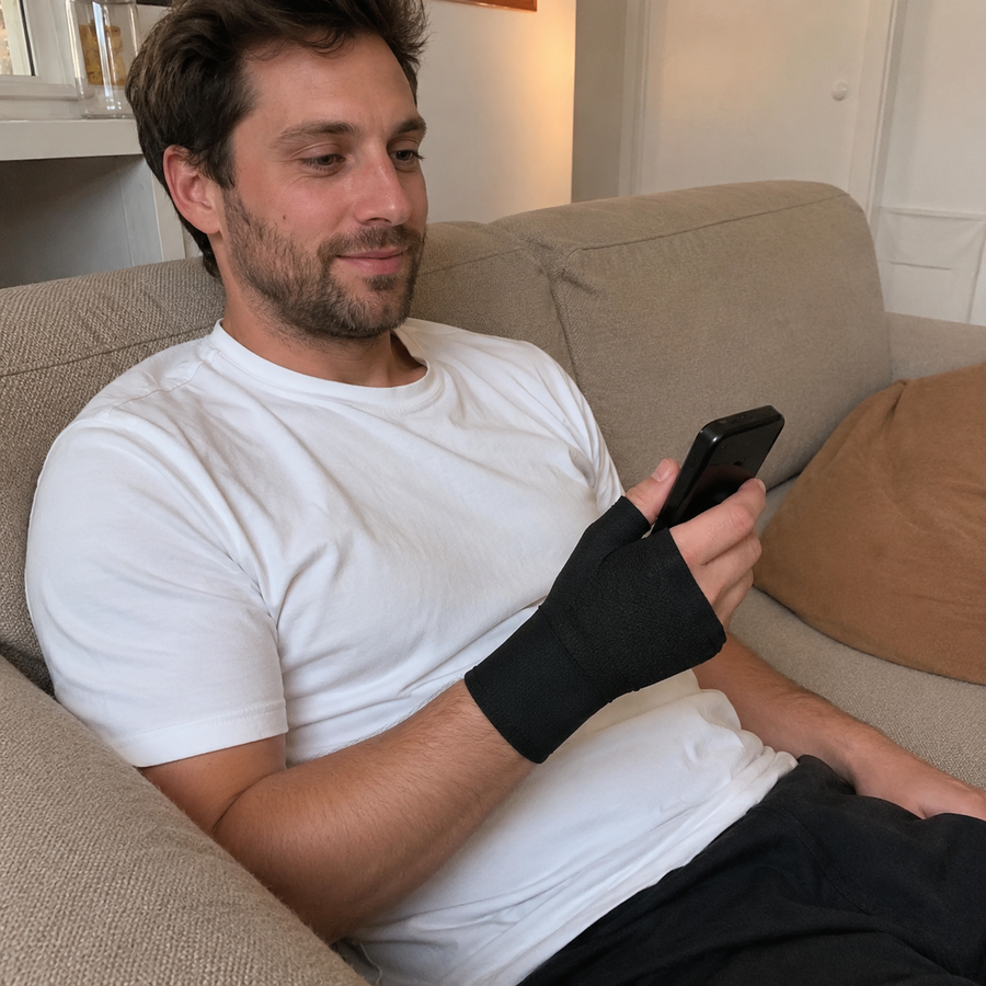 Sanfter Halt für Hand und Handgelenk