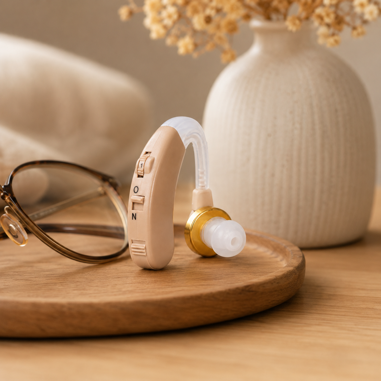 HearingPlus Wiederaufladbares Digitales Hörgerät | Klare Klangverstärkung – Bequem und für den täglichen Gebrauch geeignet
