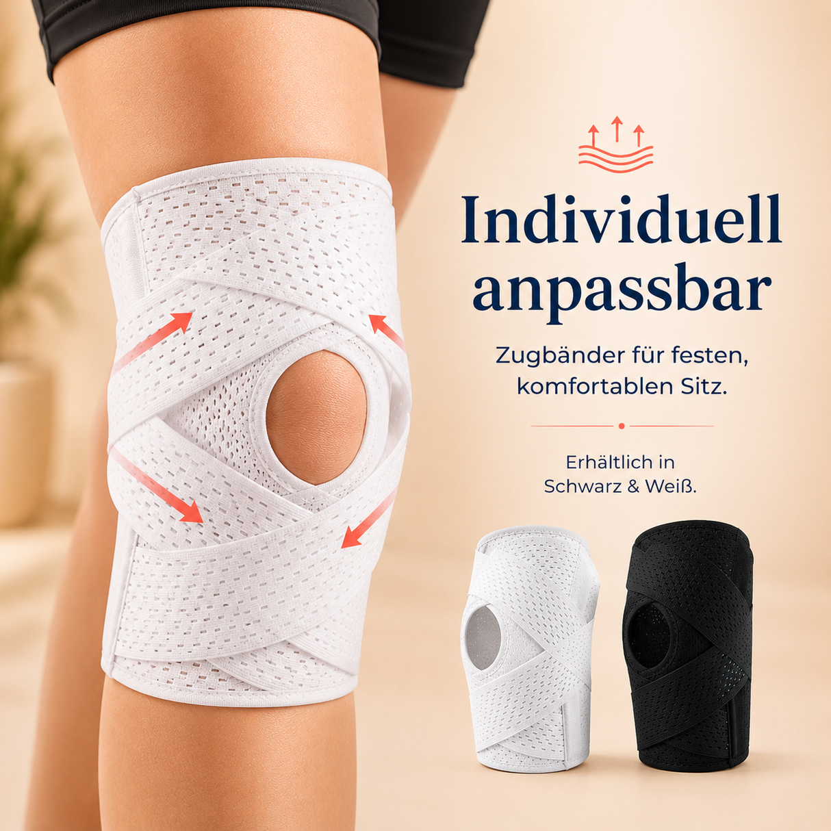 KnieFlex Kniebandage | Stabiler Halt für Alltag und Sport