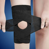 FlexGuard Kniebandage | Mit Federstützen und Spannriemen – Stabilität, Schmerzlinderung und Schutz