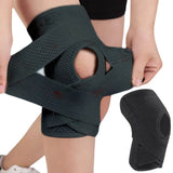 FlexGuard Kniebandage | Mit Federstützen und Spannriemen – Stabilität, Schmerzlinderung und Schutz