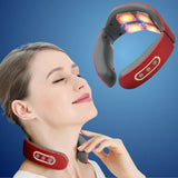 NeckVital EMS Nackenmassagegerät - Muskelstimulation - Schmerzlinderung - Wärmetherapie - Einstellbare Intensität für Zuhause, Büro, Reise