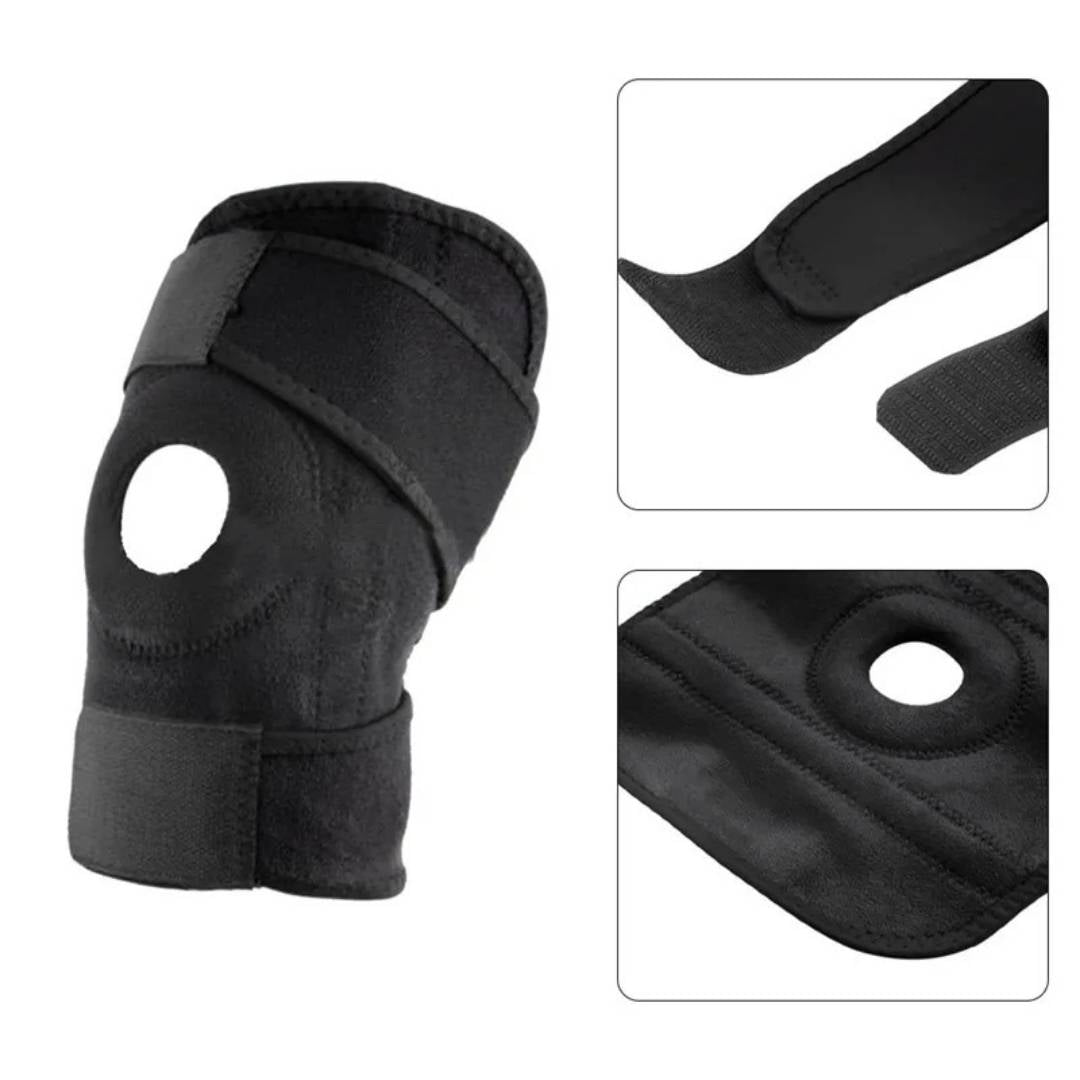 ProFlex Kniebandage mit Verstellbarer Kompression | Zur Schmerzlinderung – Unterstützung bei Verletzungen – Arthritis und Stabilität bei Sport