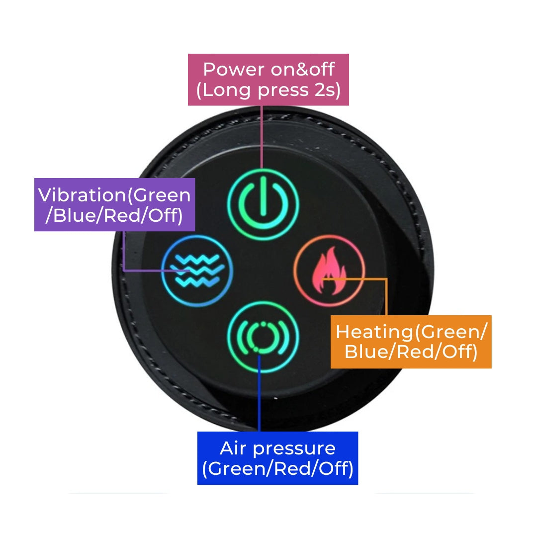 ReliefFlex | Elektrisches Fußmassagegerät – Verstellbare Bandage für Schmerzlinderung & Muskelentspannung am Fußgelenk