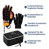 NeuroFlexx Tragbarer Hand-Rehabilitationsroboter – Schlaganfalltherapie, Fingertraining & Muskelaufbau für die Heimrehabilitation