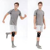 ProFlex Kniebandage mit Verstellbarer Kompression | Zur Schmerzlinderung – Unterstützung bei Verletzungen – Arthritis und Stabilität bei Sport