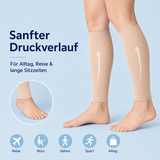 BeinWohl Kompressionssocken | Weicher Halt für Alltag, Reise und Sport
