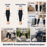 BeinWohl Kompressionssocken | Weicher Halt für Alltag, Reise und Sport