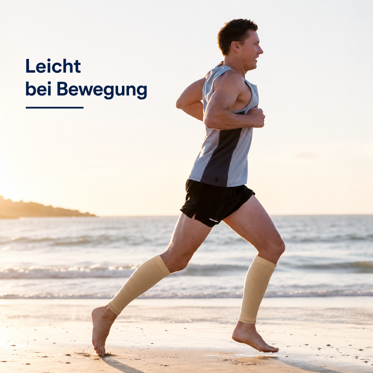 BeinWohl Kompressionssocken | Weicher Halt für Alltag, Reise und Sport