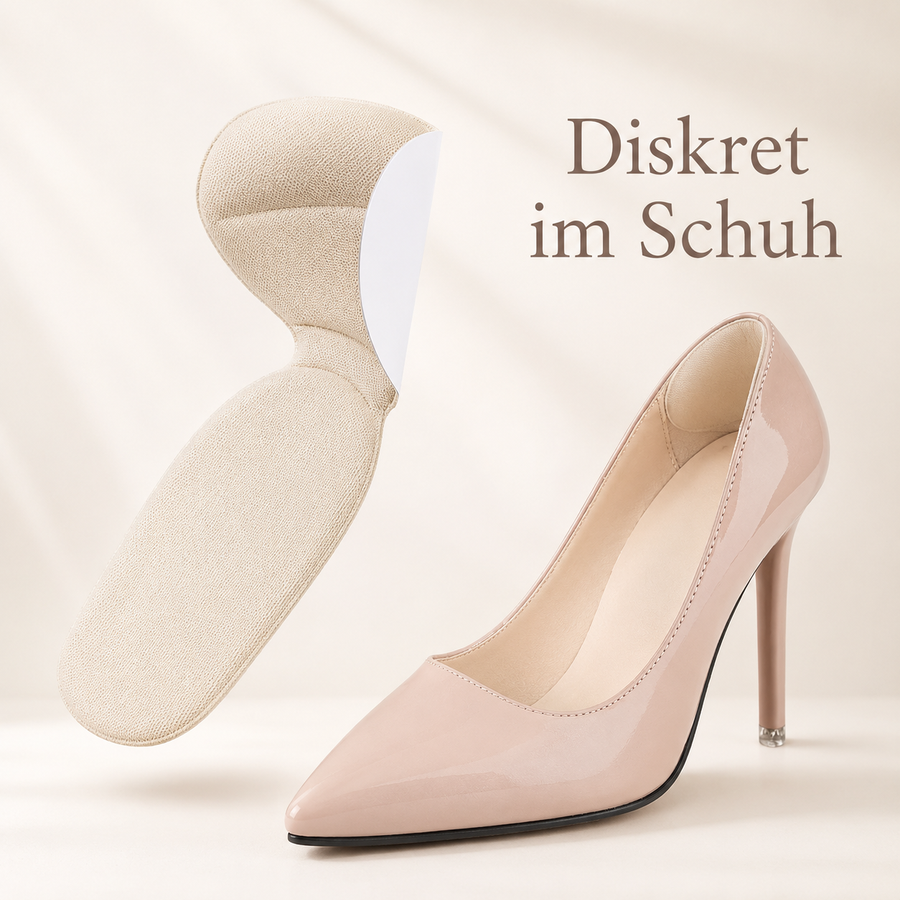 Diskret im Schuh