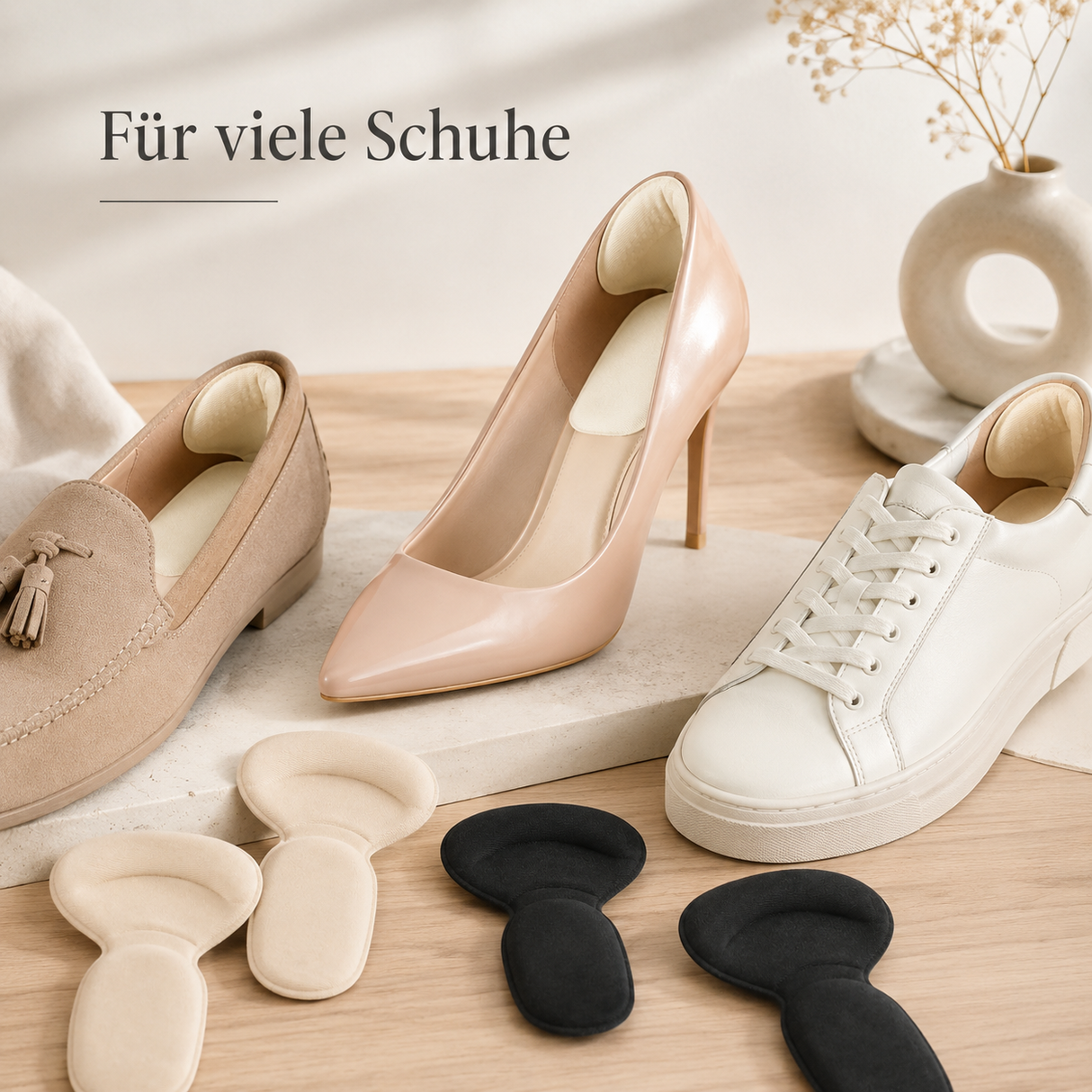FersenSanft Fersenschutz | Weicher Schutz gegen Reibung im Schuh