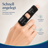 FingerFlex Verstellbare Fingerstütze | Halt für Alltag und Handwerk