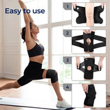 FlexGuard Kniebandage | Mit Federstützen und Spannriemen – Stabilität, Schmerzlinderung und Schutz