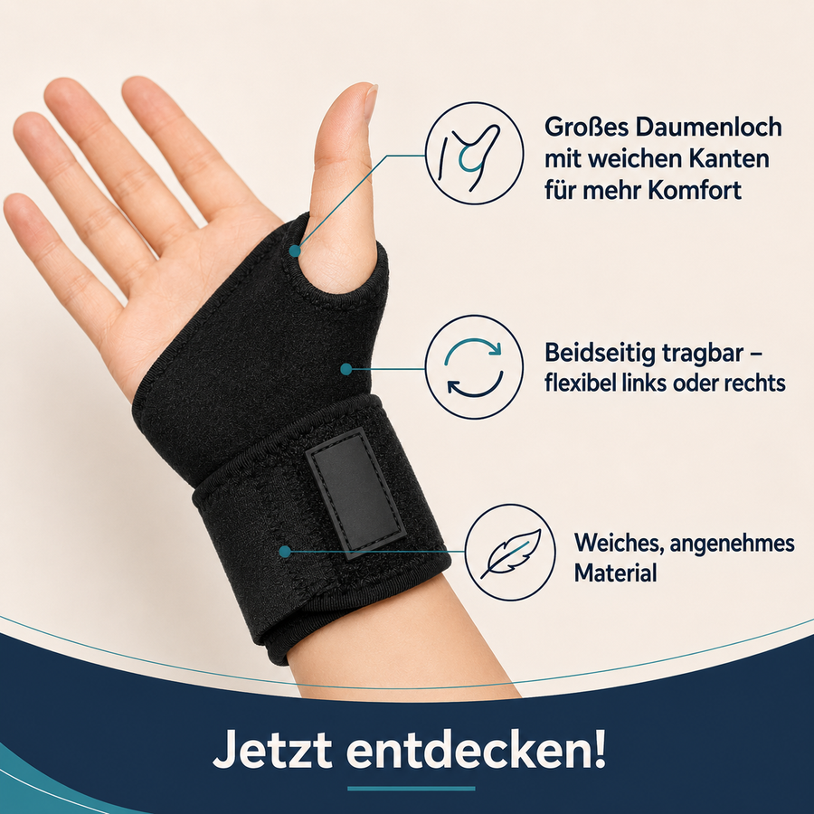 Finger bleiben frei