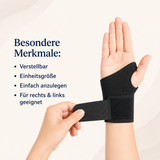 FlexiSupport Orthopädische Handgelenkstütze | Verstellbar für Stabilität & Schmerzlinderung bei Verletzungen, Arthritis & Karpaltunnel