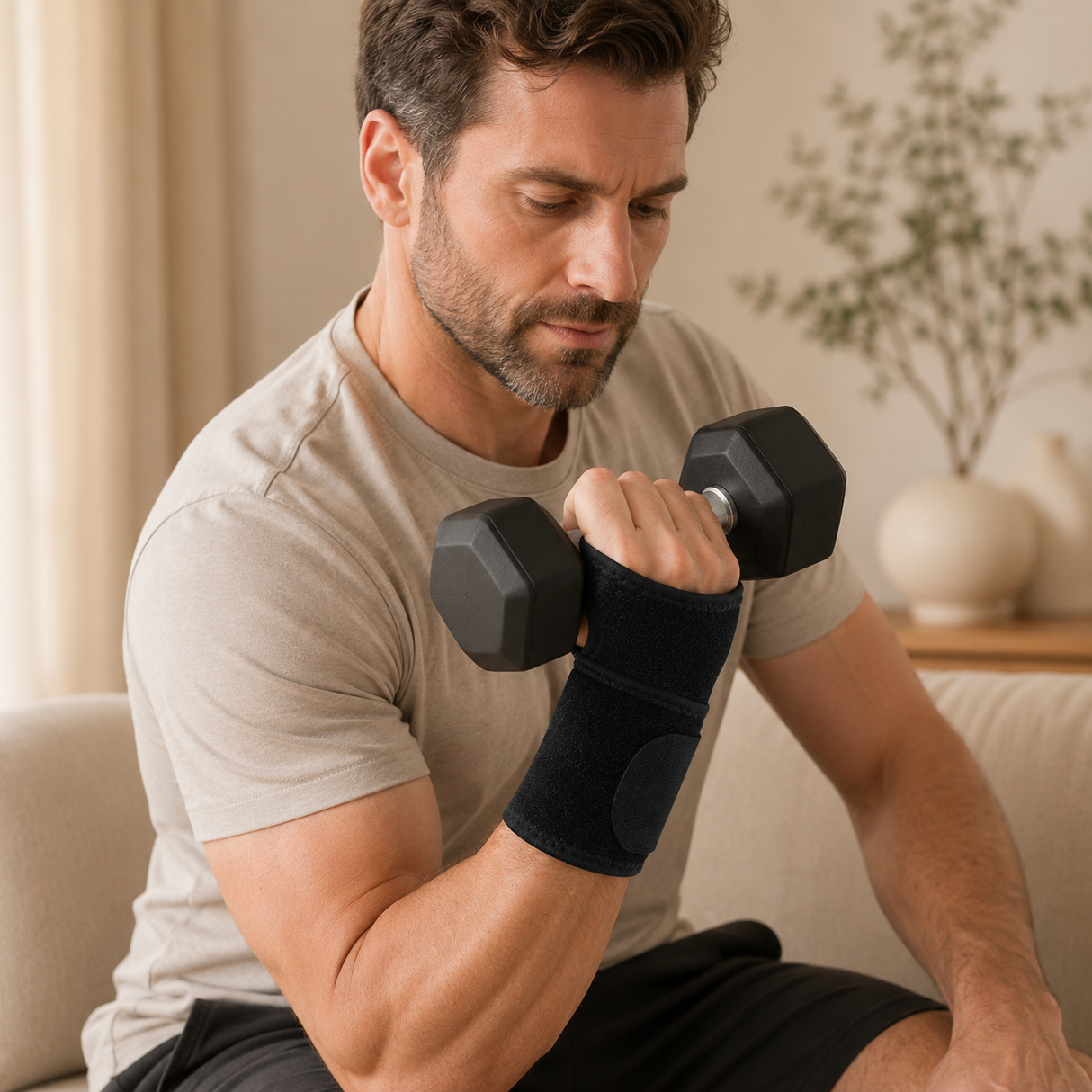 GelenkFlex Handgelenkbandage | Verstellbarer Halt für Alltag und Sport