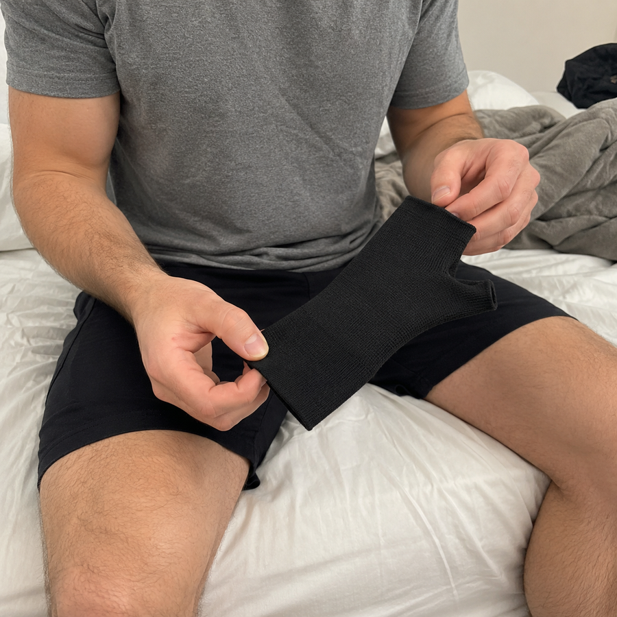 Sanfter Halt für Hand und Handgelenk