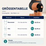 KnieAktiv Kniebandage mit Kompression | Verstellbarer Halt für Sport