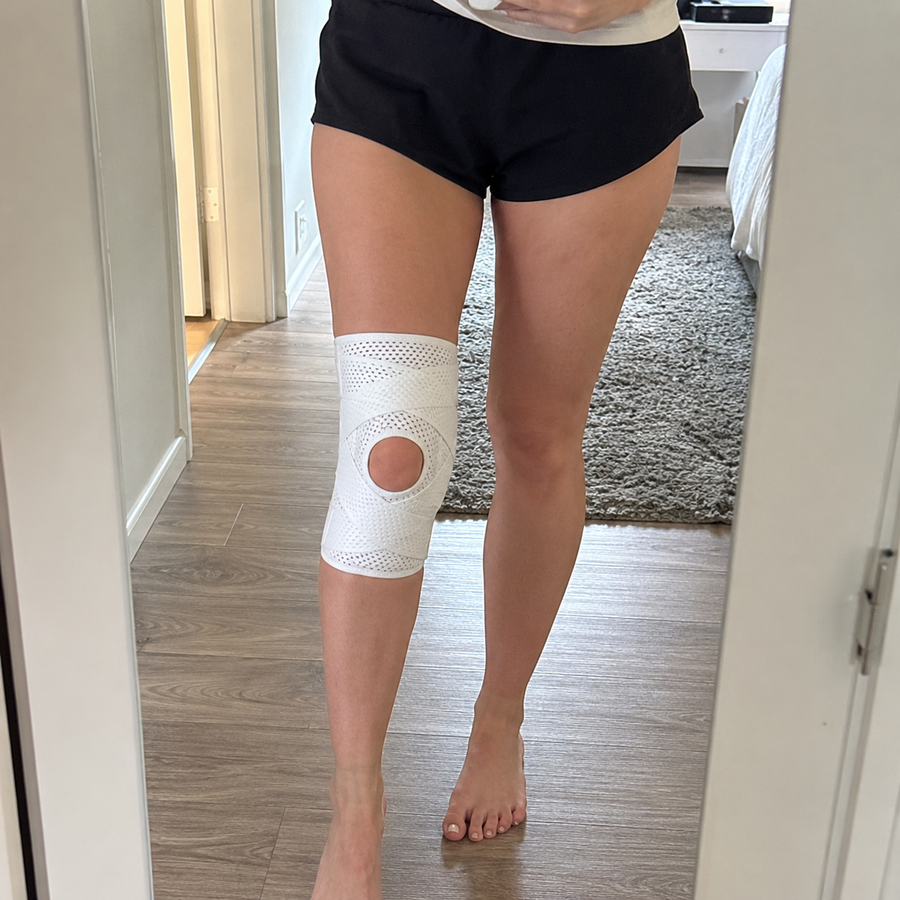 Verstellbare Kniebandage für Alltag, Training und aktive Bewegungen