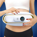 SlimKern Bauch Lipo Fettverbrenner – Schlankheitsgürtel mit EMS-Vibration & Wärmetherapie für Fettabbau & Schmerzlinderung
