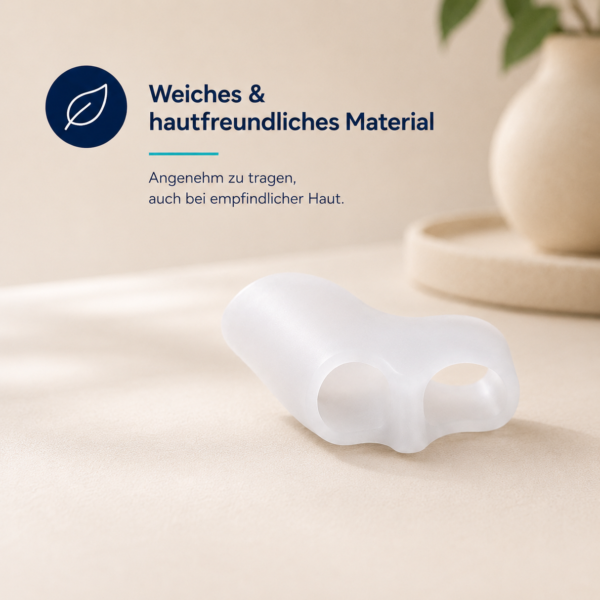 ToeGuard Orthopädische Zehenspreizer | Bunionette-Korrektor für kleinen Zeh, Hallux Valgus, Hammerzehen & Zehenausrichtung