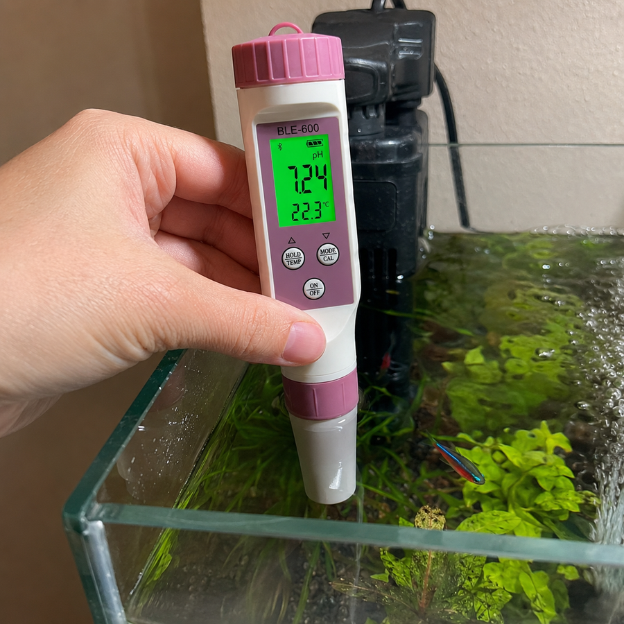 Wichtige Wasserwerte schnell ablesen