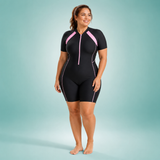 WellenFlex Damen Shorty-Schwimmanzug | Für Schwimmen und Wassersport