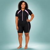 WellenFlex Damen Shorty-Schwimmanzug | Für Schwimmen und Wassersport